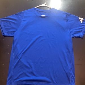 Blue Adidas Freelift Tee Shirt